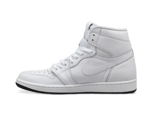 Rajoitettu erä Jordan Air Jordan 1 Retro High OG "White Perforated" Valkoinen | 555088-100
