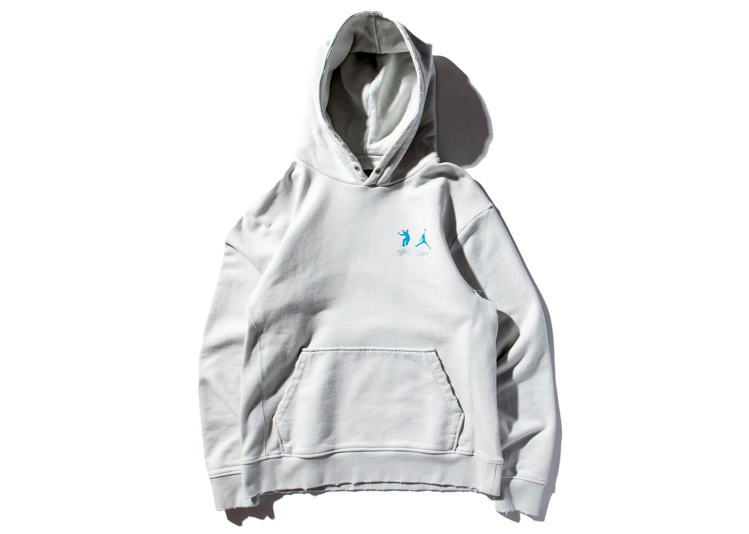 Huppari Jordan Union x M J FLC Hoodie Harmaa | DJ9525-025, 0