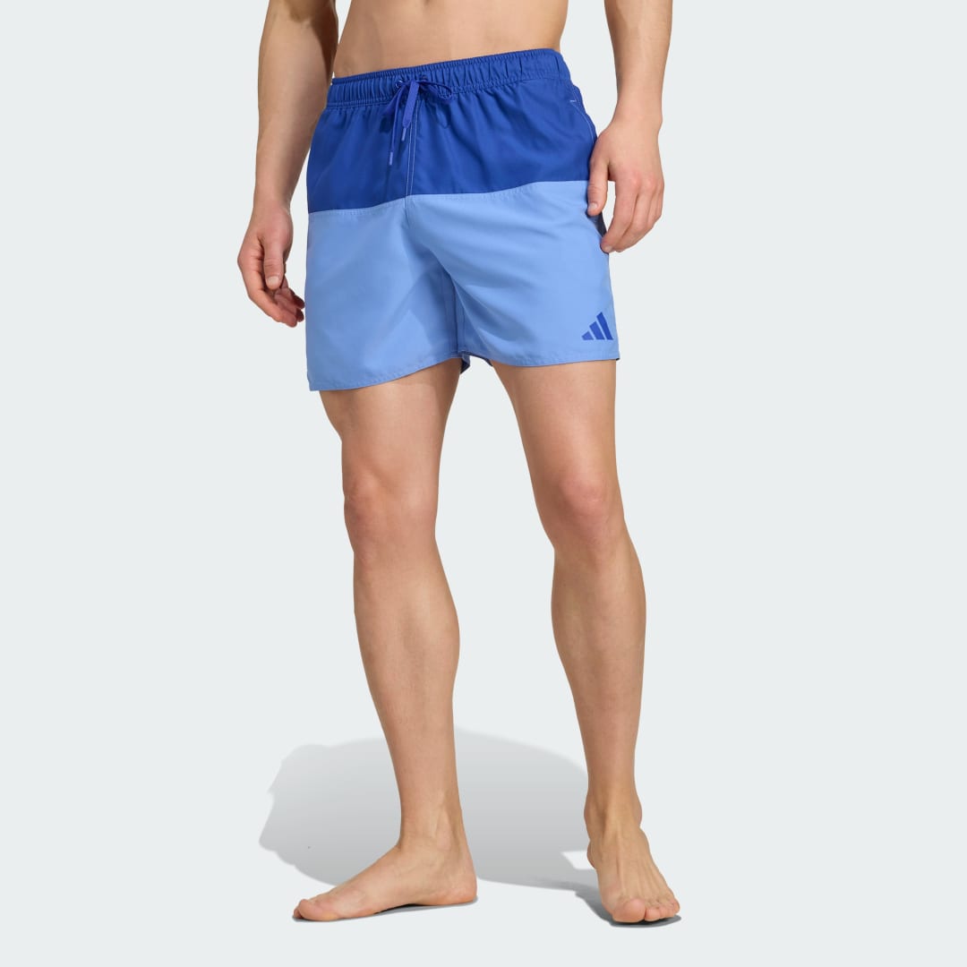 Uimapuvut adidas Performance Colorblock Swim Shorts Sininen | JX1271, 0