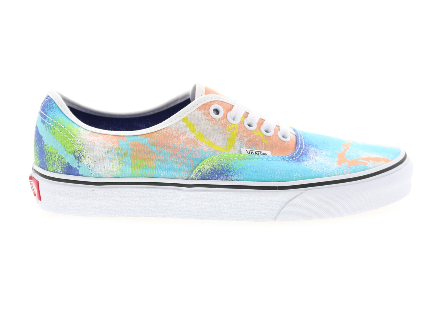Tennarit ja kengät Vans Authentic Multi True White Turkoosi | VN0A348A40L, 0