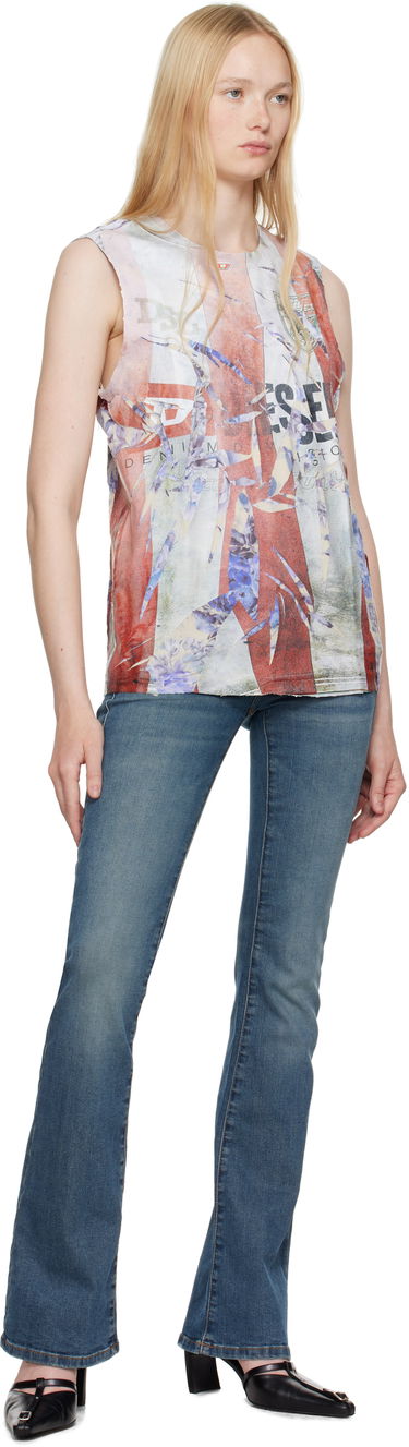 Tankkitoppi Diesel Diesel T-Per-Stripe Graphic Print Tank Top Monivärinen | A18700 0SKBT, 3