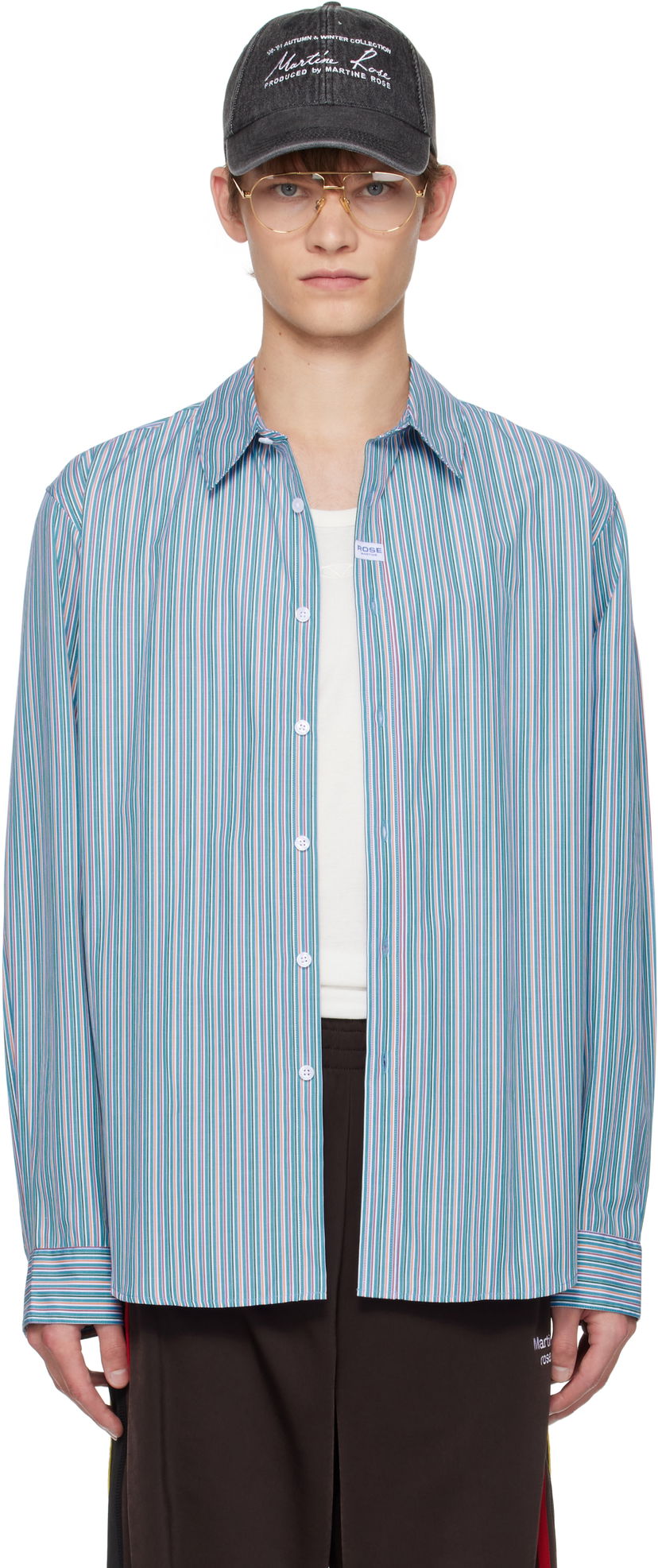 Paita Martine Rose Martine Rose Classic Striped Shirt Monivärinen | 401WS30532