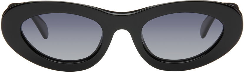 Aurinkolasit Anine Bing Roma Black Oversized Sunglasses Musta | A-12-10090-BLK1
