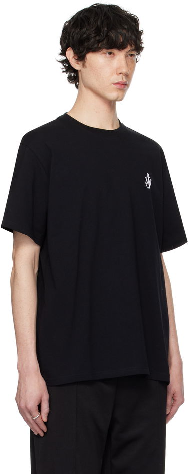 T-paita JW Anderson JW Anderson Anchor T-Shirt Tummansininen | JT0257-PG1510, 4