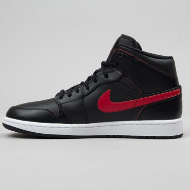 Tennarit ja kengät Jordan Air Jordan 1 Retro Mid "Black Team Red" Musta | 554724-009, 0
