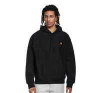 Huppari Carhartt WIP Hooded American Script Musta | I028279.89.XX, 0
