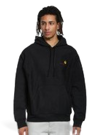 Huppari Carhartt WIP Hooded American Script Musta | I028279.89.XX
