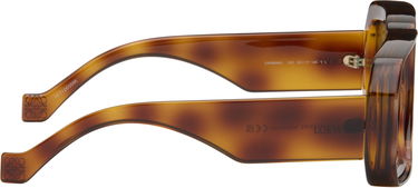 Aurinkolasit Loewe Paula's Ibiza Dive Chunky Squared-Frame Eyewear Ruskea | LW40064U 192337136368, 1