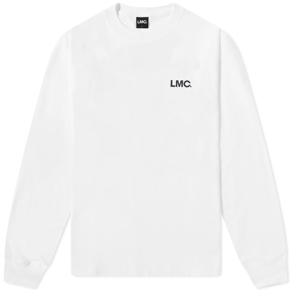 T-paita LMC Long Sleeve OG Combo Tee Valkoinen | 0LM22SLS102-WHT, 0