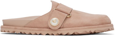 Vaatteet Jimmy Choo Jimmy Choo Fayence Suede Mules Vaaleanpunainen | FAYENCE MULE, 0