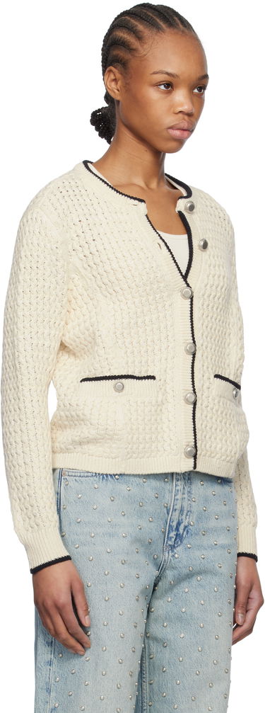 Villapaita rag & bone Rag & Bone Daria Knit Cardigan Tummansininen | WAS24P045SD45, 4