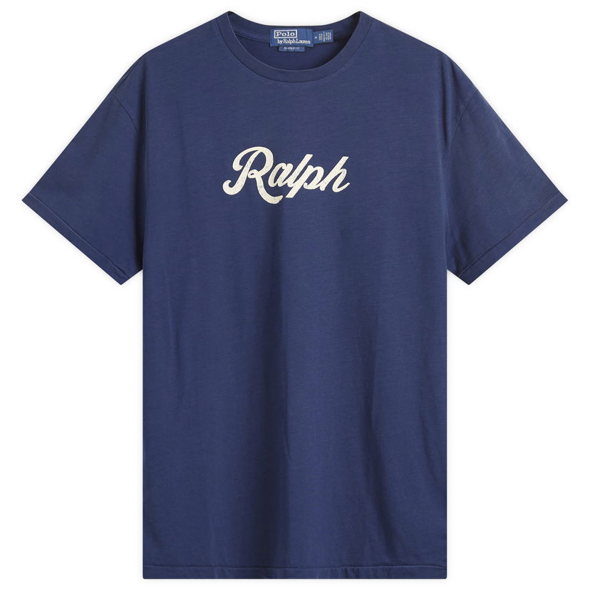 T-paita Polo by Ralph Lauren Ralph Lauren Authentic Logo T-Shirt, Size Large Sininen | 710936401011-BLU
