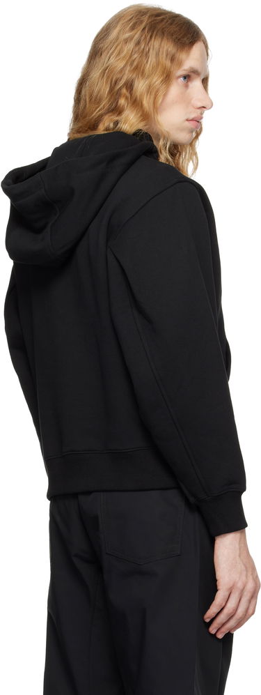 Huppari ADER ERROR Graphic Print Hoodie Musta | BN01FWHD0103BK, 2