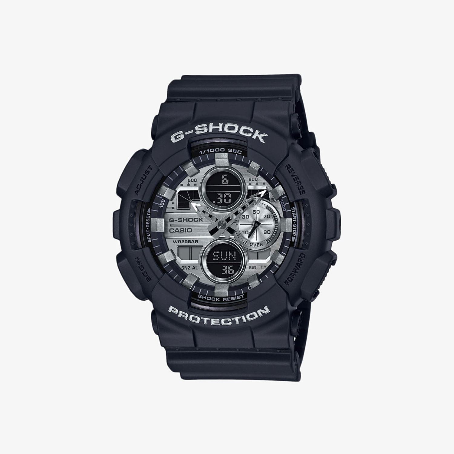 Katsella CASIO G-Shock GA-140GM-1A1ER Musta | GA-140GM-1A1ER, 0