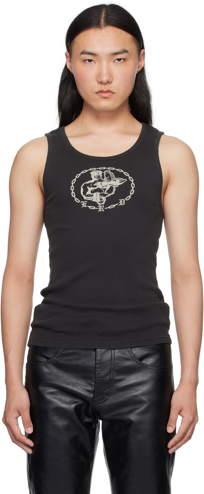 Tankkitoppi Enfants Riches Déprimés Enfants Riches Déprimés Enfant En Chaine Graphic Tank Top Musta | 010-838