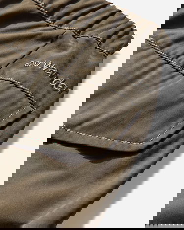 Housut and wander High Count Cloth Side Zip Hem Pants Ruskea | 5745282096 182, 4