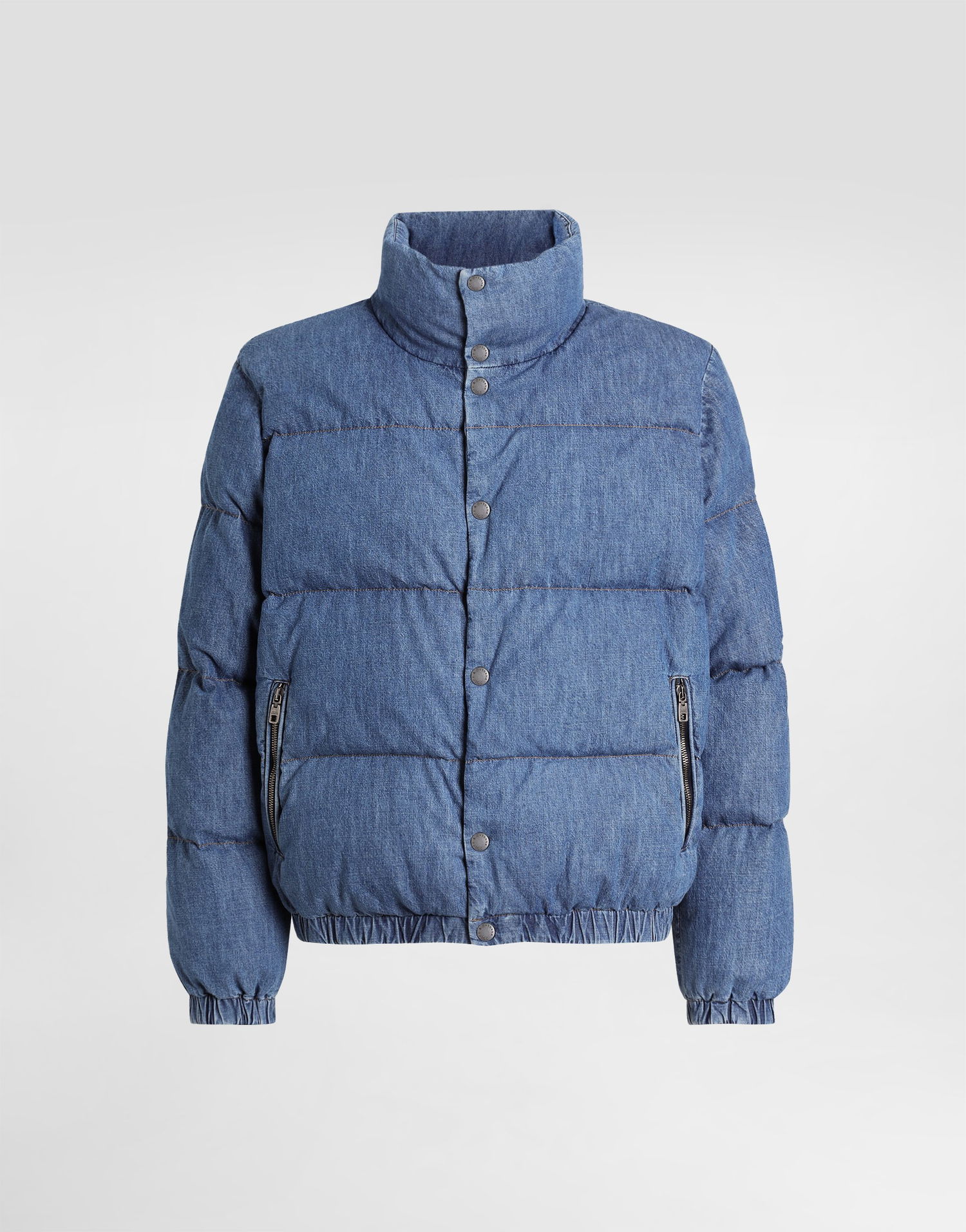 Puffer takki Dolce & Gabbana Dolce & Gabbana Padded Denim Jacket Sininen | G9BUCDG8NW5S9001, 0