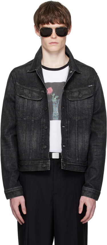 Takki Tom Ford TOM FORD Icon Selvedge Denim Jacket Musta | DJI001-DMC076, 0
