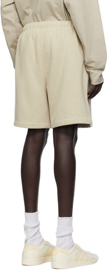Shortsit Fear of God Fear of God ESSENTIALS Fleece Soccer Shorts Beige | 160SP252006F, 2