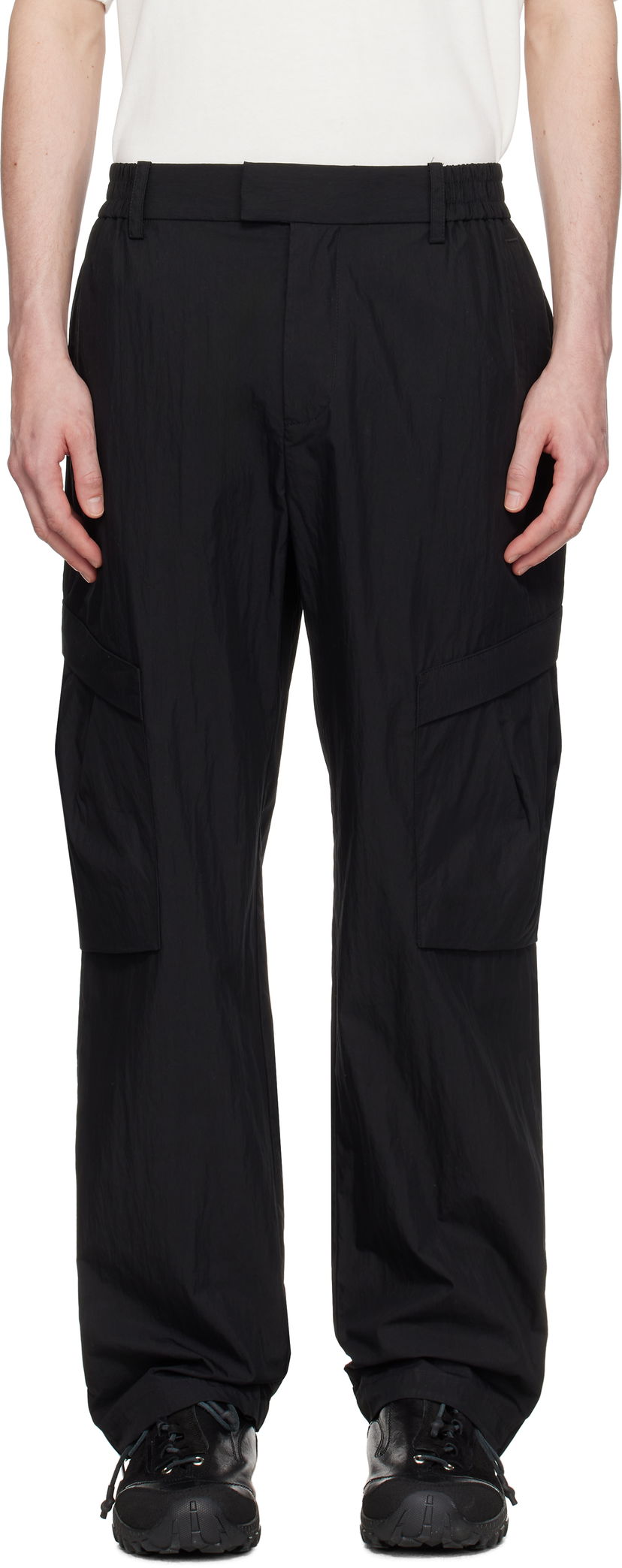 Cargo housut Represent Clo Represent Tech Cargo Pants Musta | MLM51003