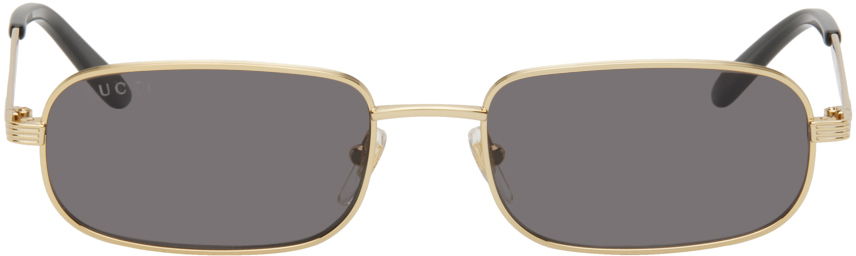Aurinkolasit Gucci Rectangular Sunglasses Harmaa | GG1457S-001, 0