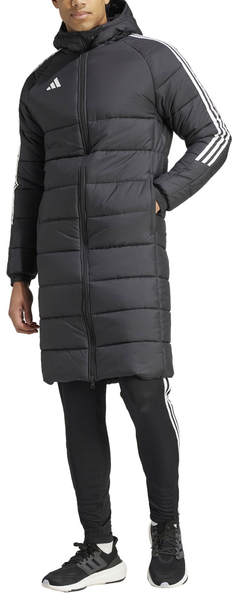 Takki adidas Originals adidas TIRO24 L COAT Musta | ij7389