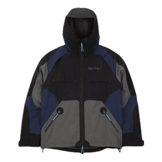 Tuulitakki Nike ISPA Men's Multi-Pocket Hooded Jacket Sininen | FB2370-010, 0