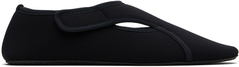 Tennarit ja kengät Alaïa ALAÏA Neoprene Ballerina Flats Musta | AA3A065A016