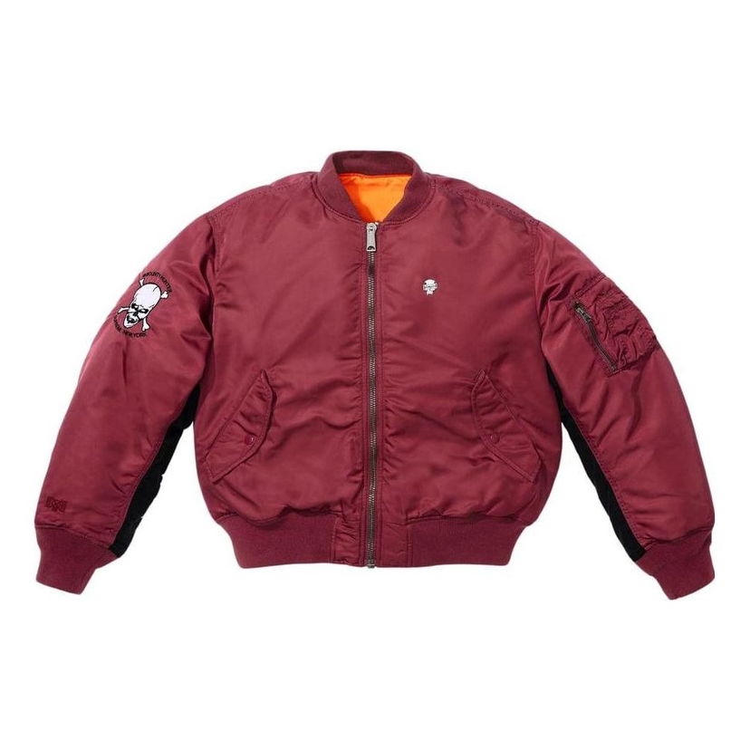 Bomber-takki Supreme Bomber Jacket Punainen | SUP-FW23-110