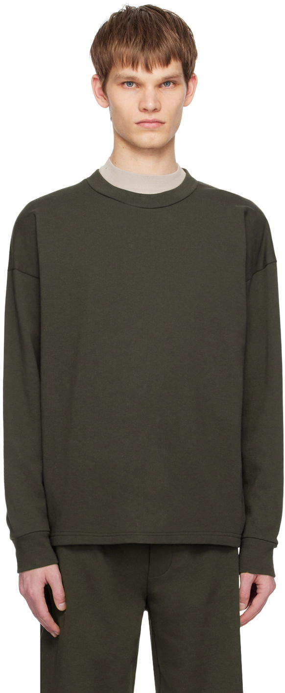 Huppari The Row Relaxed Fit Sweatshirt Vihreä | 390-K290