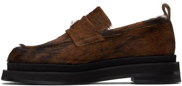 Mekko Simone Rocha Simone Rocha Heart Toe Platform Loafers Ruskea | LOF1PD 0794, 2