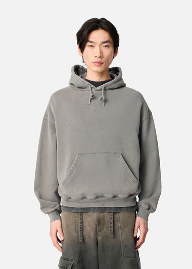 Huppari AXEL ARIGATO Distort Washed Hoodie Harmaa | A3434001, 7