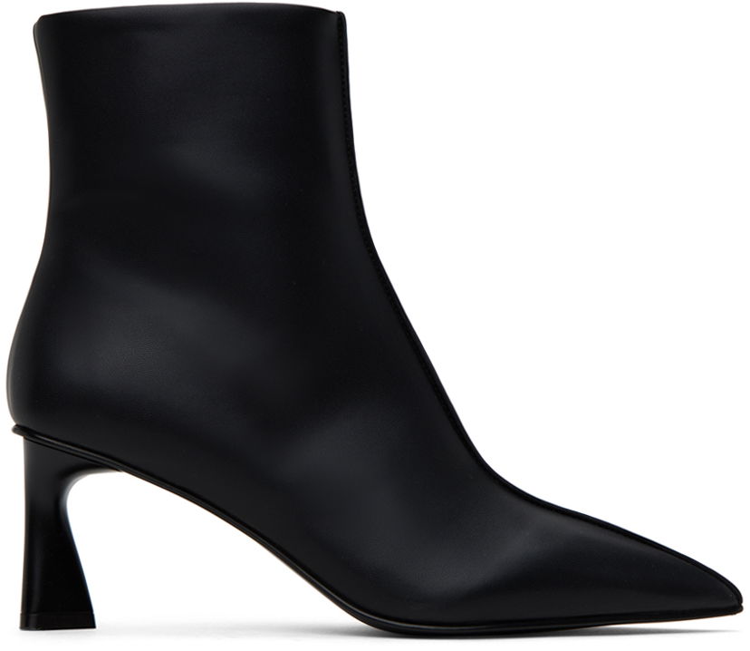 Vaatteet Stella McCartney Stella McCartney Elsa Pointed Toe Ankle Boots Musta | 810323AP0250