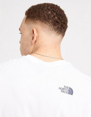 T-paita The North Face T-Shirt Grad Box T Valkoinen | NF0A8EHBFN41, 5