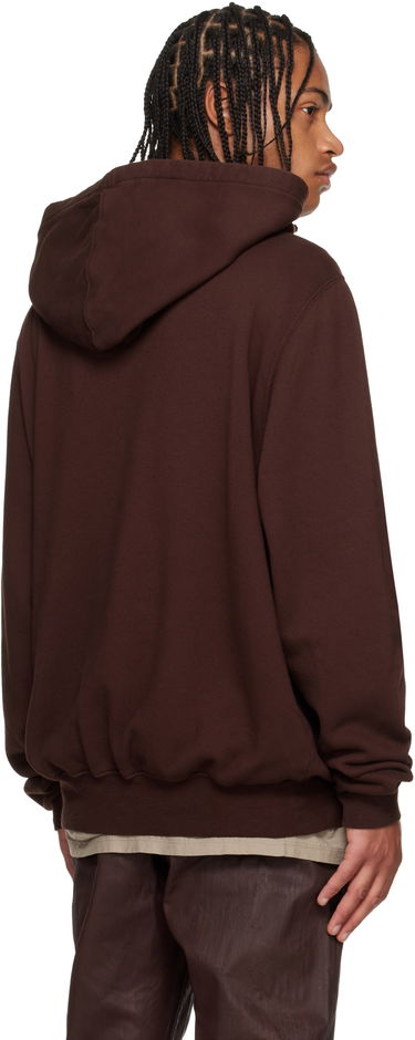 Huppari Rick Owens DRKSHDW Concordians Jumbo Hoodie Ruskea | DU02E7274 RN, 2