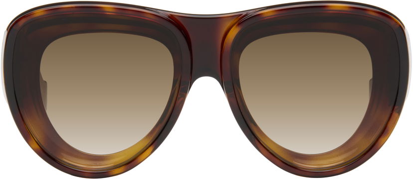Aurinkolasit Loewe Loewe Aviator Sunglasses Ruskea | LW40170UW6152F 192337236099