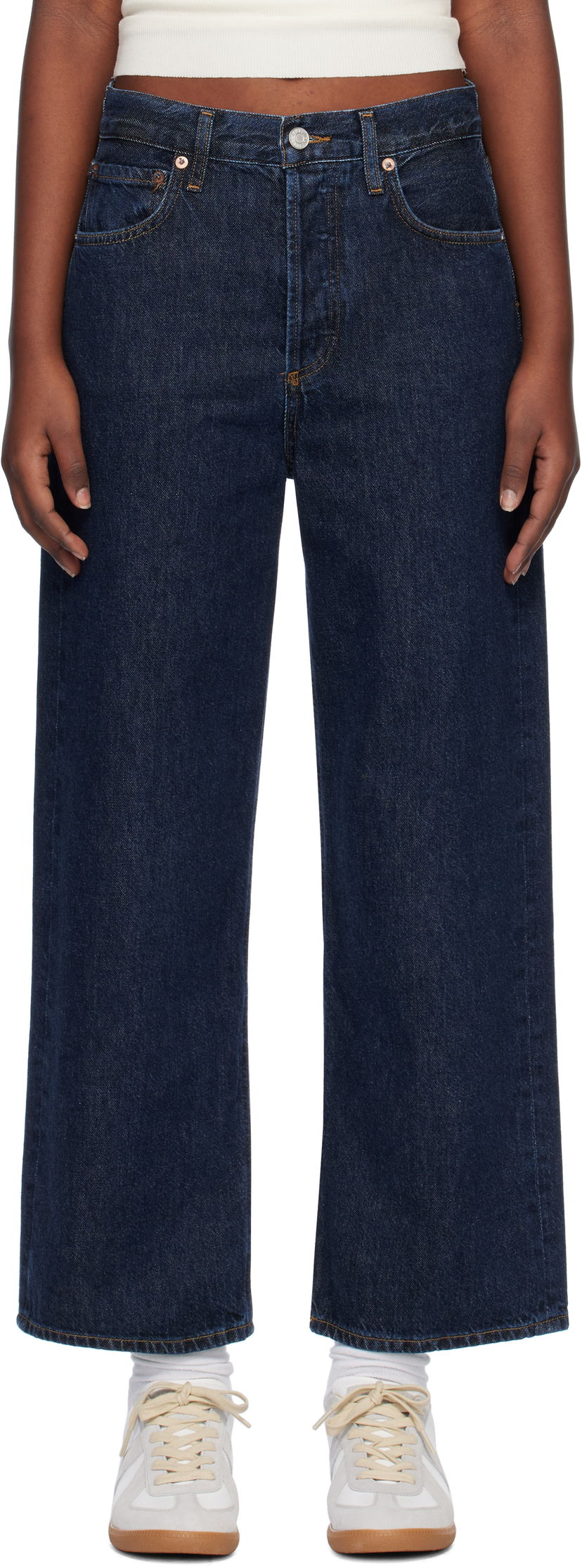 Jeans AGOLDE AGOLDE Ren Wide-Leg Jeans Sininen | A9191-1652