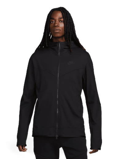 Huppari Nike Tech Fleece Lightweight Hoodie Musta | DX0822-010