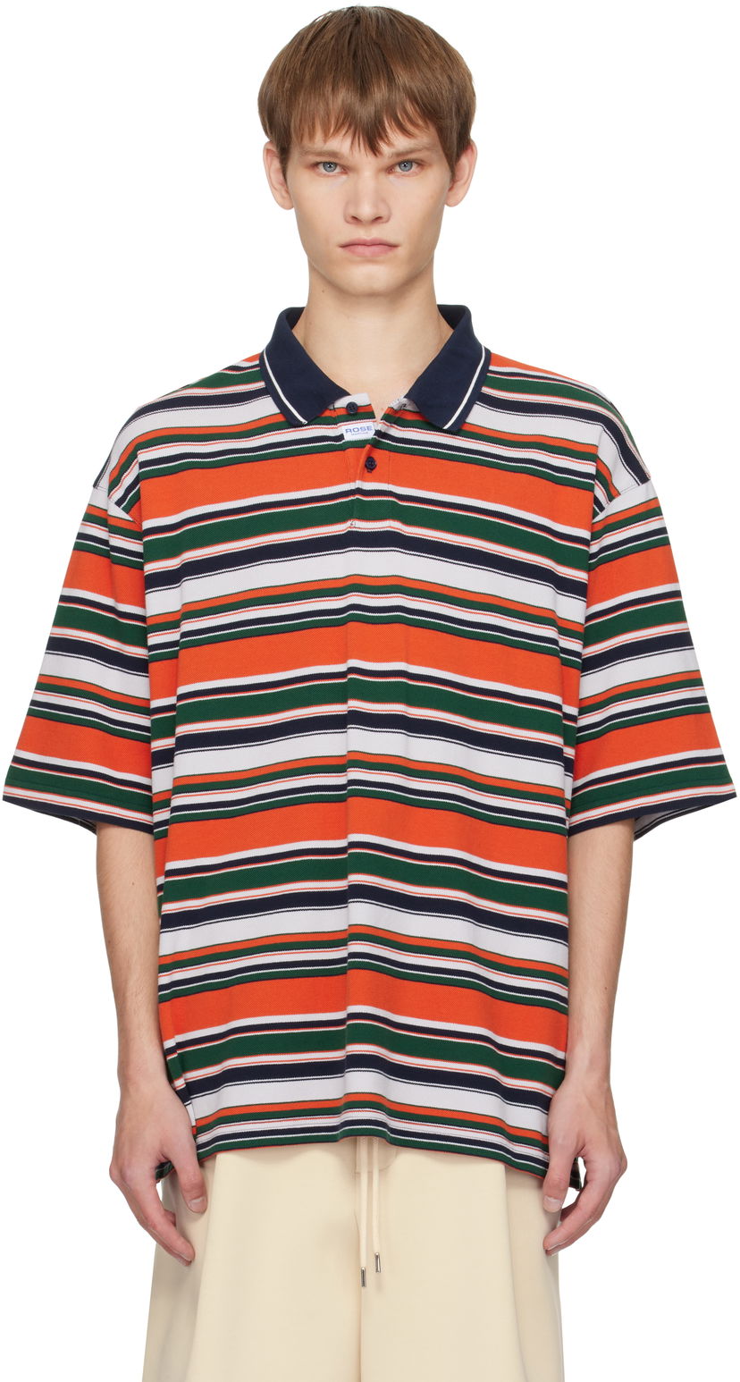 Poolopaita Martine Rose Martine Rose Oversized Striped Polo Monivärinen | 643JE02418