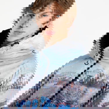 Puffer takki Wasted Paris Elevation Puffer Cityscape Graffiti Print L Monivärinen | WP_000318, 2