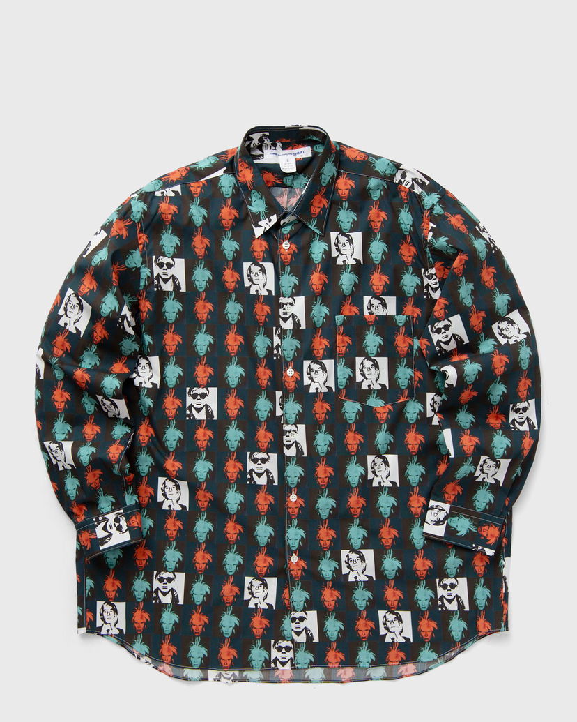 Paita Comme des Garçons Warhol Print Button-Down Shirt Monivärinen | FM-B001-S24-1