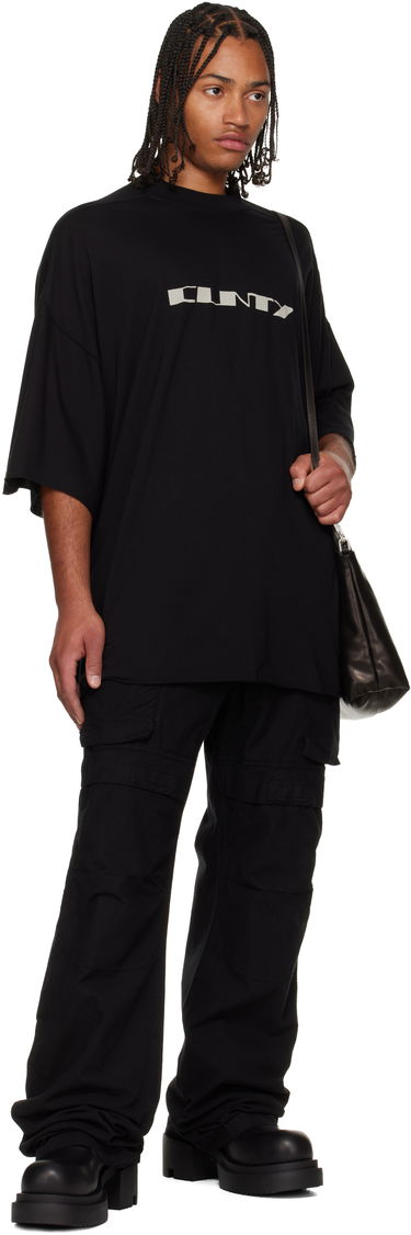 T-paita Rick Owens DRKSHDW Concordians Tommy Oversized Graphic T-shirt Musta | DU02E7259 RNEP2, 3