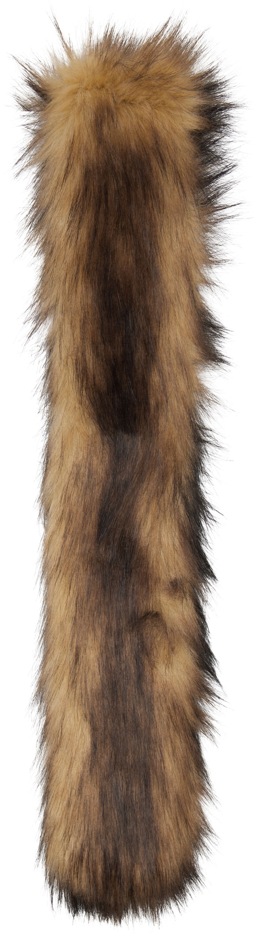 Huivi Simone Rocha Simone Rocha Slim Faux Fur Scarf Ruskea | 1036 1255