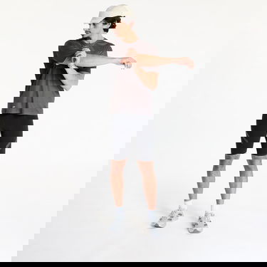 T-paita Soar Running SOAR Hot Weather T-Shirt Harmaa | SS25-ST4M-BLK, 3