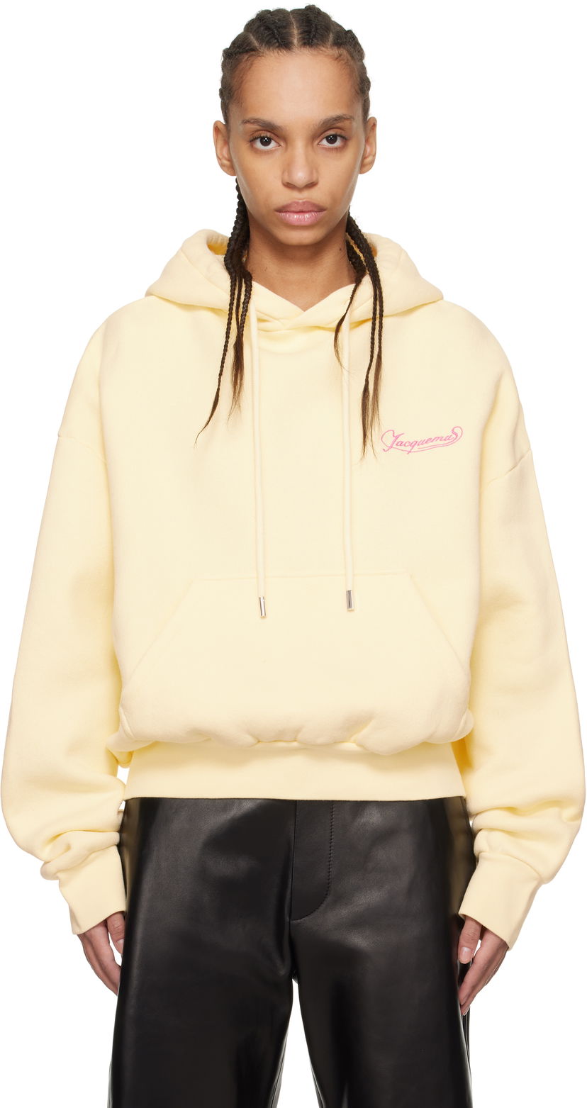 Huppari Jacquemus Jacquemus 'The Corto' Hoodie Keltainen | 25E251JS217-2465