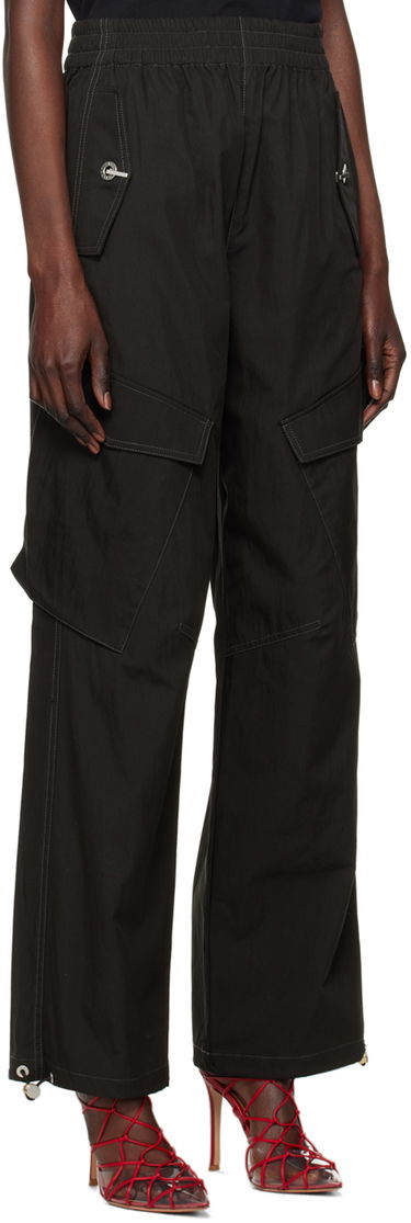 Cargo housut Dion Lee Dion Lee Latch Cargo Pants Musta | C2101R23, 4
