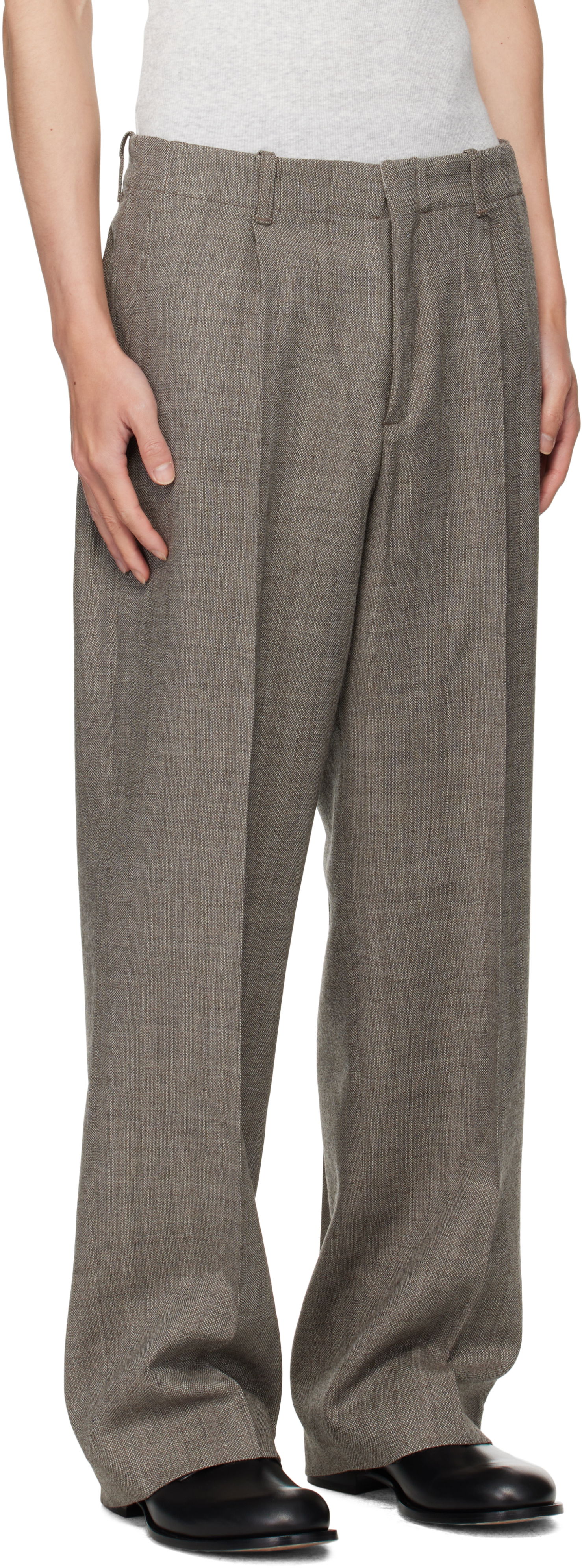 Housut OUR LEGACY Our Legacy Borrowed Chino Trousers Harmaa | M4254BBN, 1