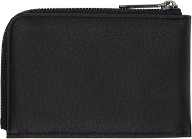 Lompakko Yohji Yamamoto Yohji Yamamoto Signature Zip Wallet Musta | DM-A06-790, 1