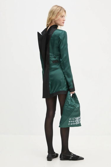 Mekko Maison Margiela Green Satin Mini Dress Vihreä | S62DA0036.S41355, 1
