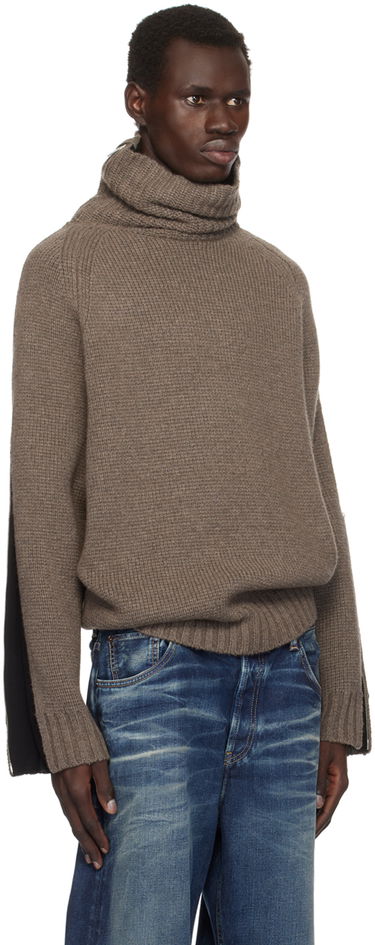 Villapaita Helmut Lang Suitcase Turtleneck Sweater Ruskea | O06HM797, 1